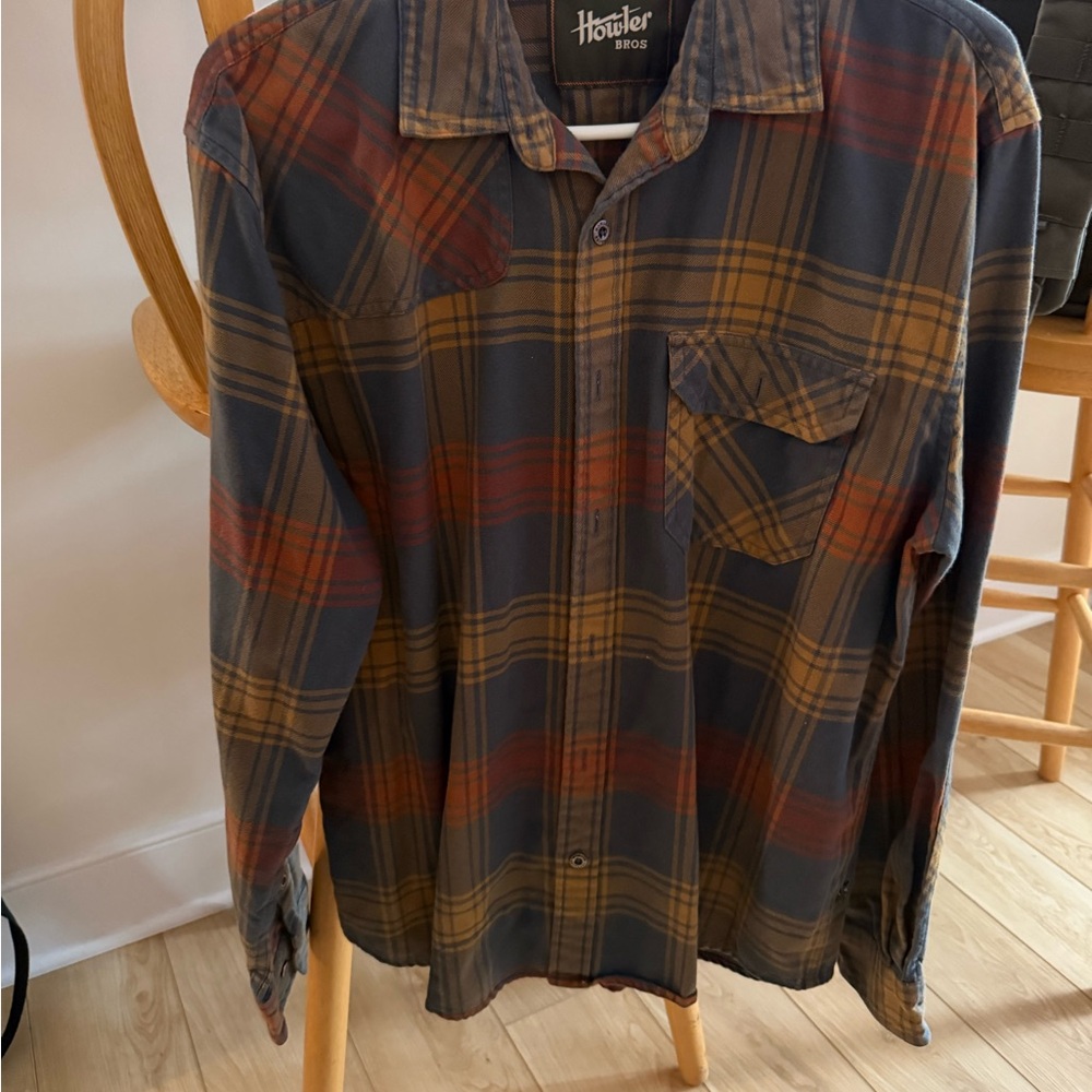 Howler Brothers Multicolor Plaid Shirt